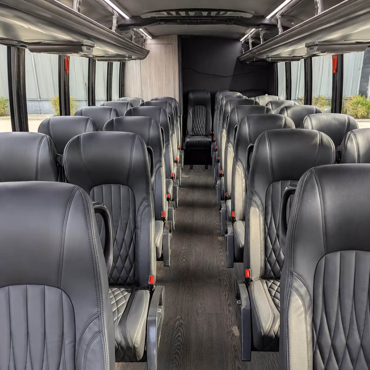 15-35 Passenger Minibus Interior