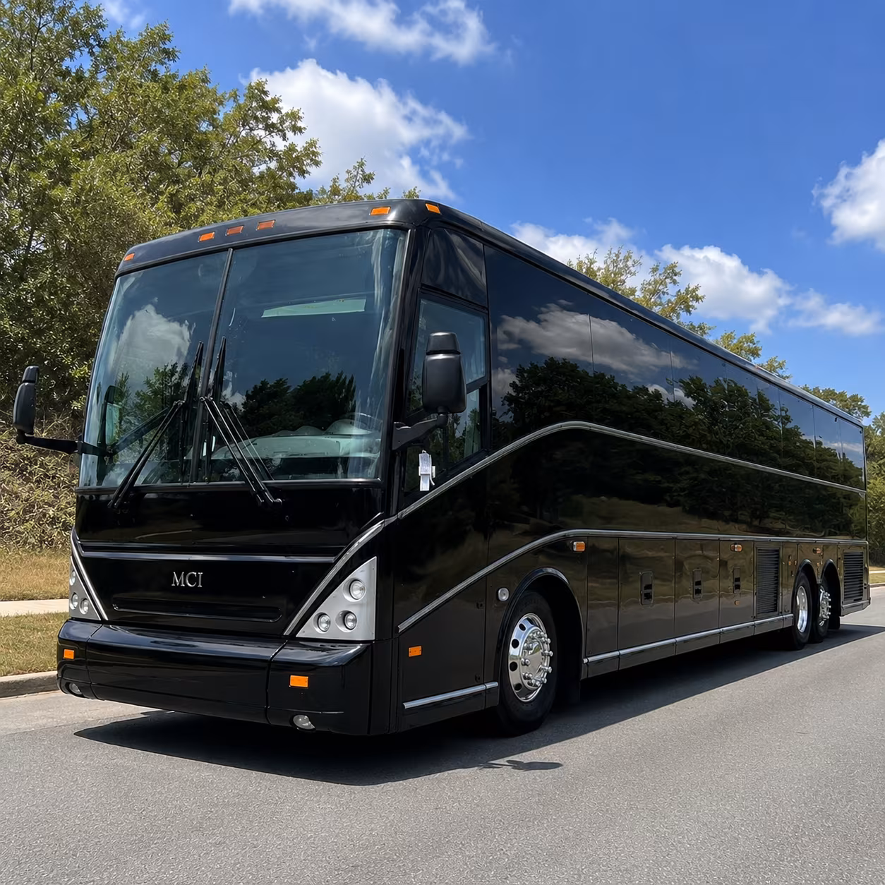 Elk Grove Airport Shuttle & Transportation party bus exterior