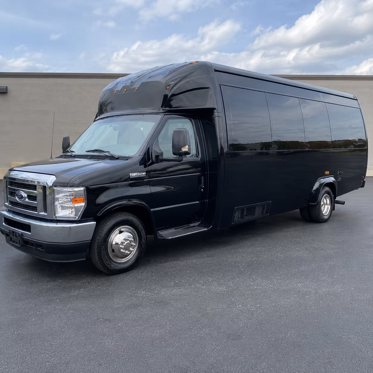 Elk Grove Winery Tour & Pub Crawl Transportation party bus exterior