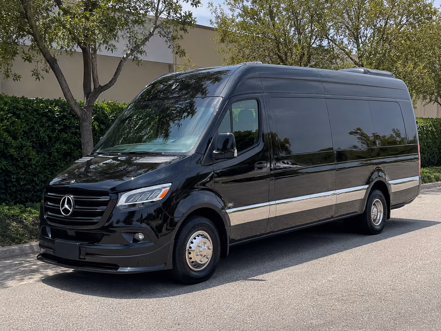 Sprinter Van Rental with Driver Exterior