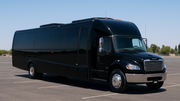 Exterior of Charter Bus Company Citrus Heights's 20 Passenger Party Bus in Citrus Heights
