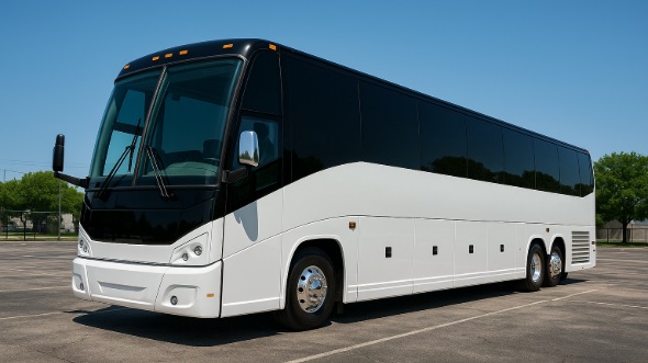 Exterior of Elk Grove Party Bus Company's 40 Passenger Party Bus in Elk Grove